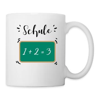 Schule - Tasse - Weiß - Rechts