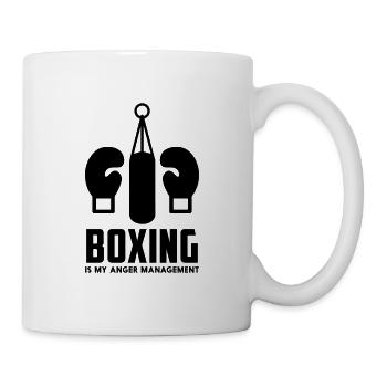 Boxing - Tasse - Weiß - Rechts
