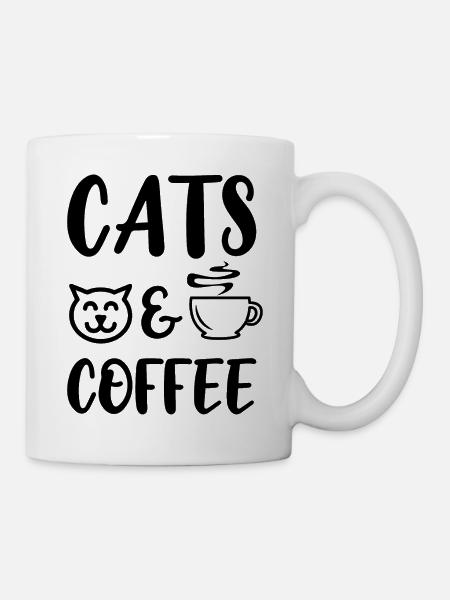 Katze - Tasse - Weiß