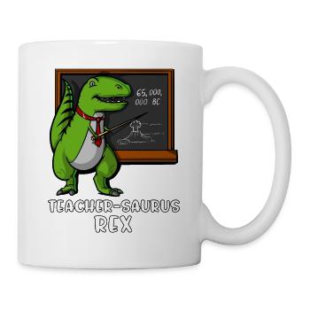 École des professeurs de sciences des dinosaures T-Rex - Mug blanc - blanc - Droite