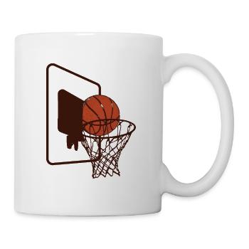 Panier balle balle coup de match jeu équipe cadeau - Mug blanc - blanc - Droite
