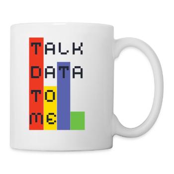 Daten - Tasse - Weiß - Rechts
