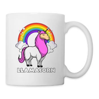 Llamacorn Unicorn Llama Alpaca Magical Animal - Mug - white - Right