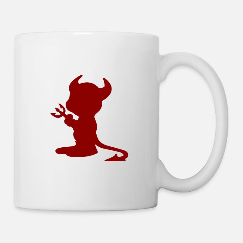 diable - Mug blanc - blanc