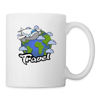 Travel - Tasse - Weiß - Rechts