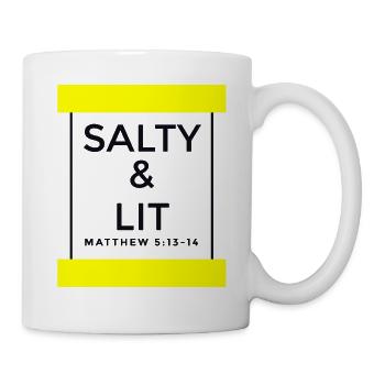 Salt and light - Christian - Mug - white - Right