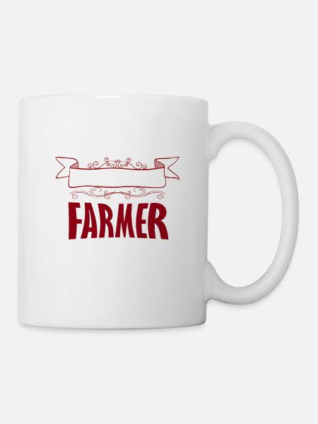 Fier d’être un paysan - Mug blanc - blanc