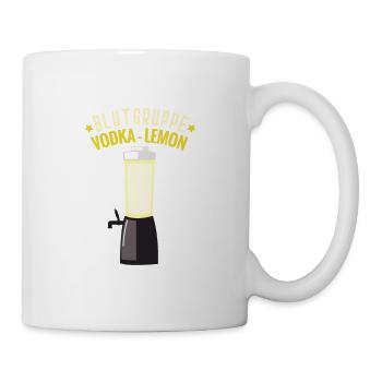 Vodka Lemon Tower Saufen Party Alkohol Urlaub - Tasse - Weiß - Rechts