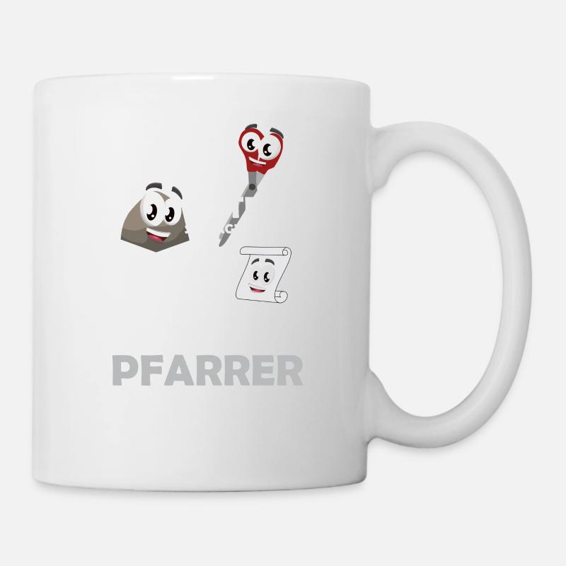 Nichts schlägt einen Pfarrer - Tasse - Weiß