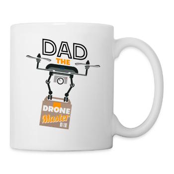 Dad The Drone Master - Tasse - Weiß - Rechts