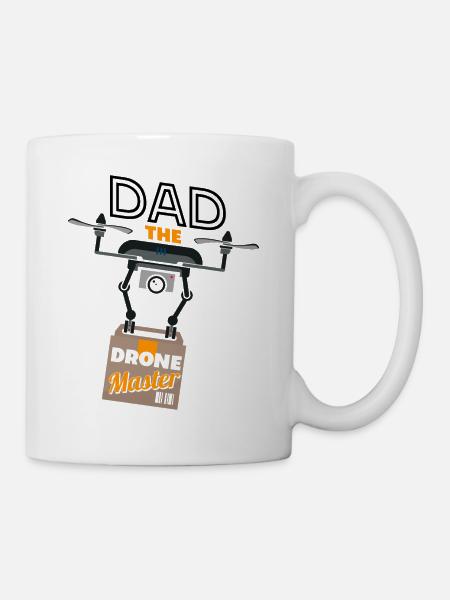 Papa le drone master - Mug blanc - blanc