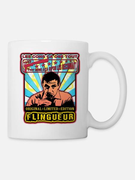 les cons ça ose tout lino ventura - Mug blanc - blanc
