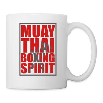 Muay thai - Mug blanc - blanc - Droite