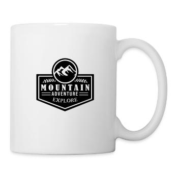 montagnes - Mug blanc - blanc - Droite