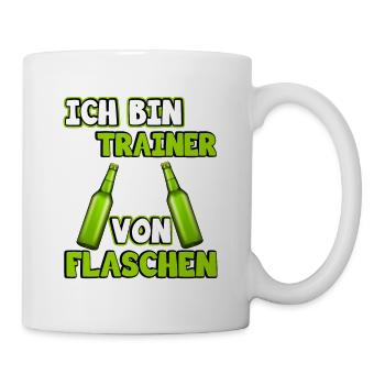 Trainer - Tasse - Weiß - Rechts
