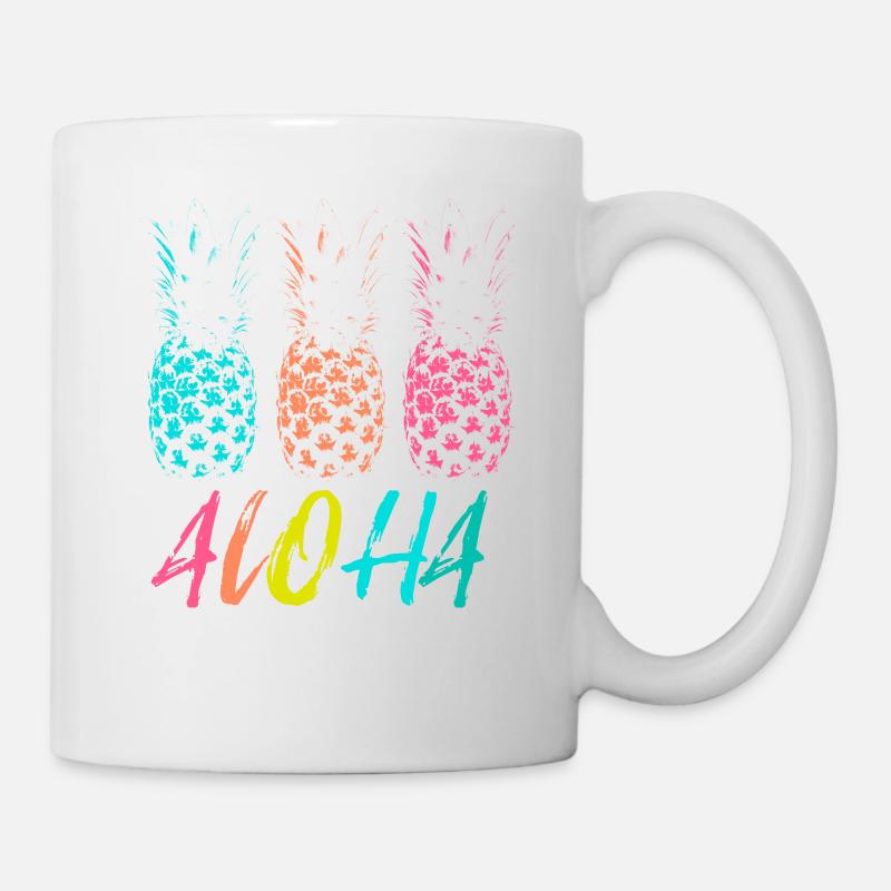 ALOHA - Mug blanc - blanc