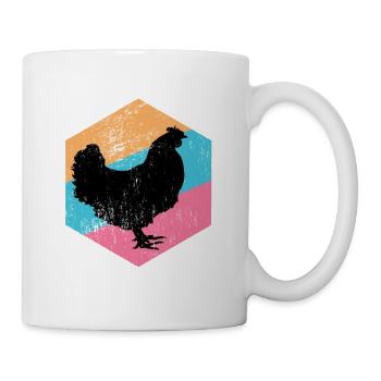 POULET - Mug blanc - blanc - Droite
