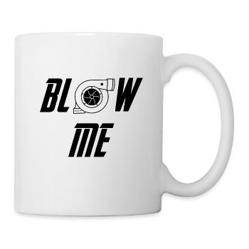 Blow Me Turbocharger Bi-Turbo Shirt - Mug - white - Right