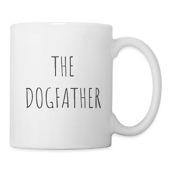 The Dogfather cute dog love Design - Mug - white - Right