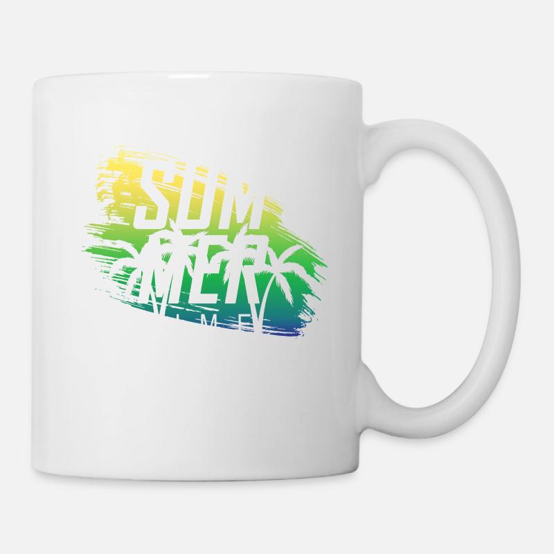 SUMMER TIME - Tasse - Weiß