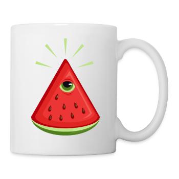 Watermelon Illuminati - Mug - white - Right