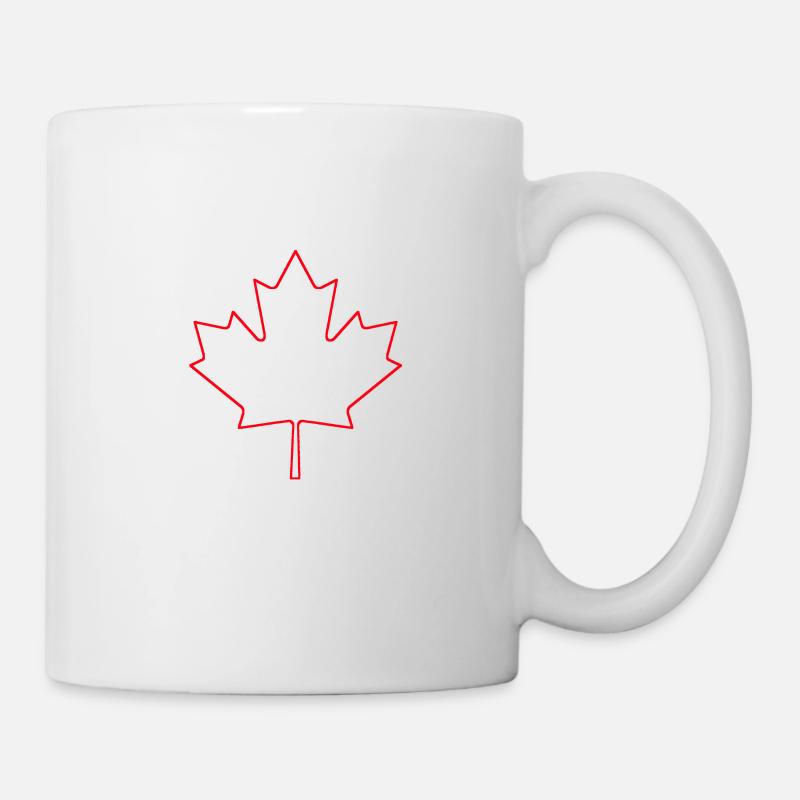 Kanada Ahornblatt - Tasse - Weiß