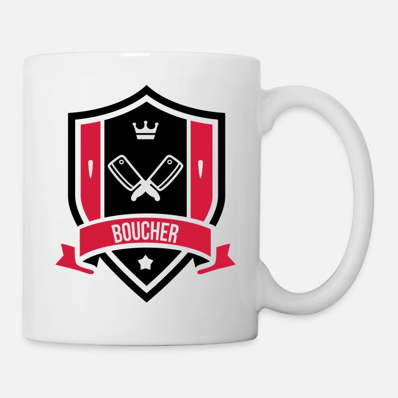 Boucher - Mug blanc - blanc