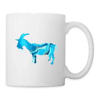 ZIEGE - Tasse - Weiß - Rechts