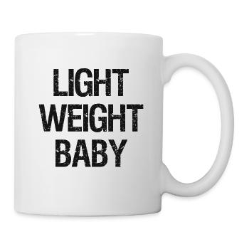 Light Weight Baby - Bodybuilding Training Gym - Tasse - Weiß - Rechts
