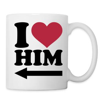 Freund - Tasse - Weiß - Rechts