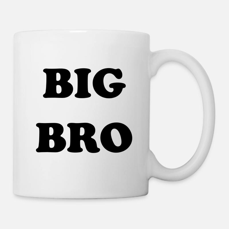 BIG BRO Großer Bruder Geschenk - Tasse - Weiß
