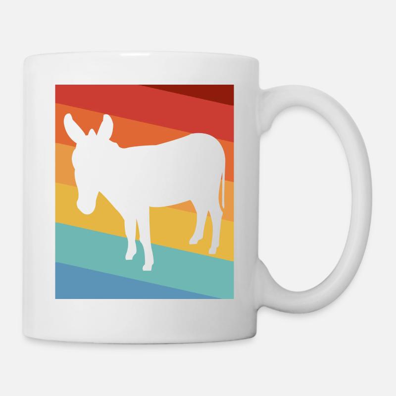 Esel - Tasse - Weiß