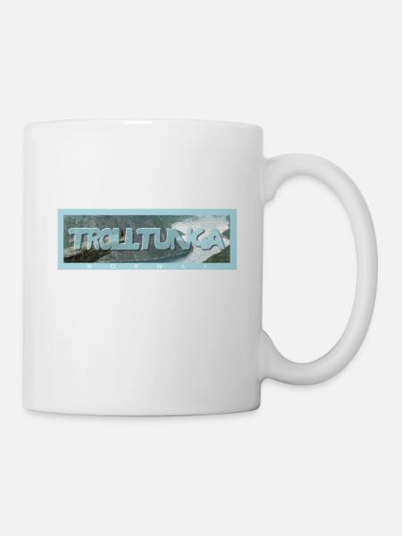 Trolltunga Fells - Norwegen - Tasse - Weiß