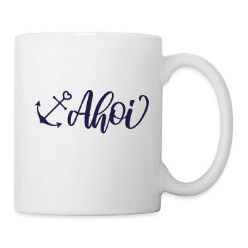 Ahoi - Tasse - Weiß - Rechts