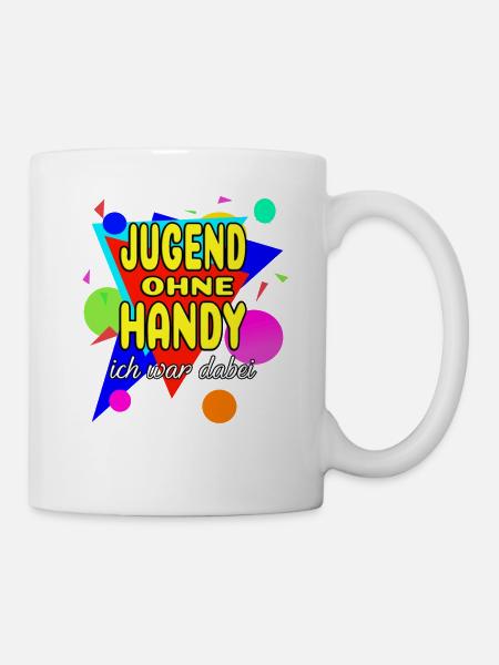 Jugend Ohne Handy - Ich War Dabei - Tasse - Weiß