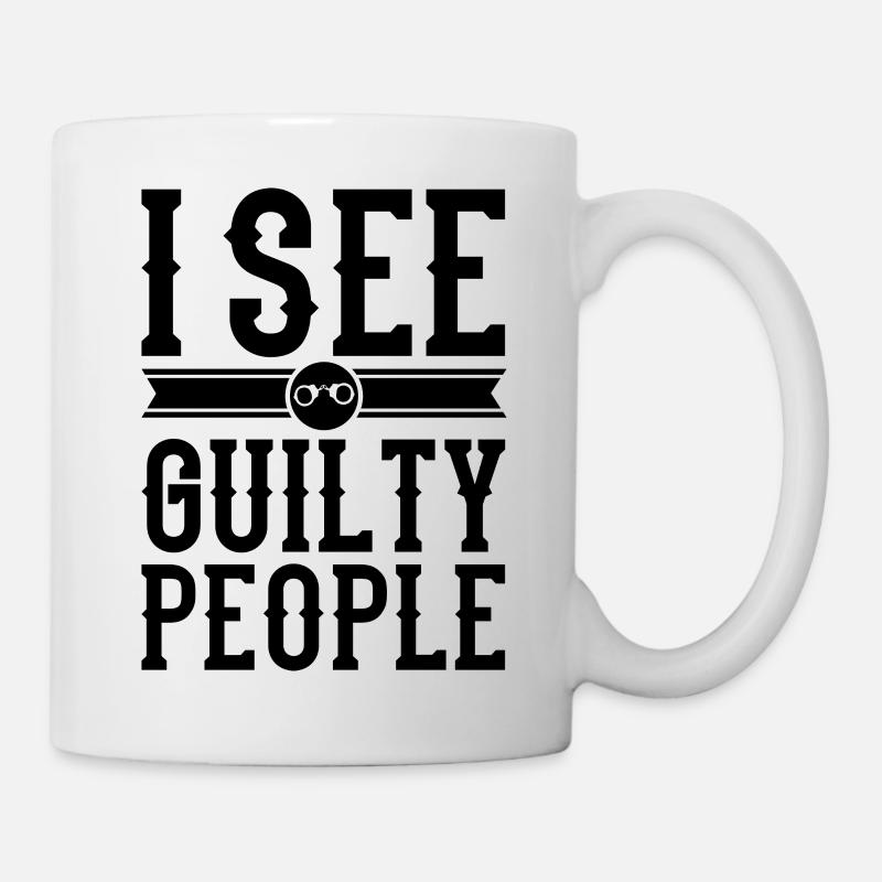 Polizei - Tasse - Weiß