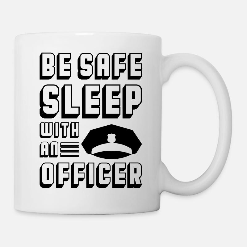 Polizei - Tasse - Weiß