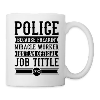 police - Mug - white - Right