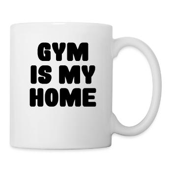 Gym ist mein zu Hause - Mug - white - Right