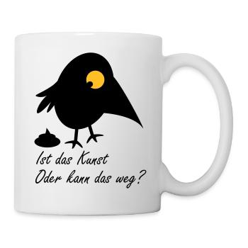 Ist das Kunst - Tasse - Weiß - Rechts