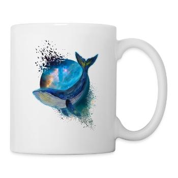 Wal - Galaxie - Aquarell - Mug blanc - blanc - Droite