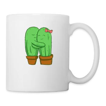 Kaktus Liebe Pflanze Kakteen Gärtner Wüste - Mug - white - Right