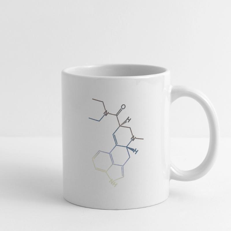 LSD Structural Formula Molecule A. Hofmann Bicycle Day Mug