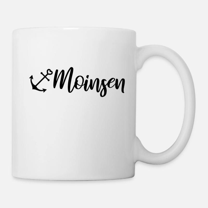 Moinsen - Tasse - Weiß