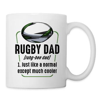 Rugby - Tasse - Weiß - Rechts