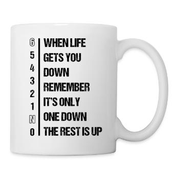 Moto - Mug blanc - blanc - Droite