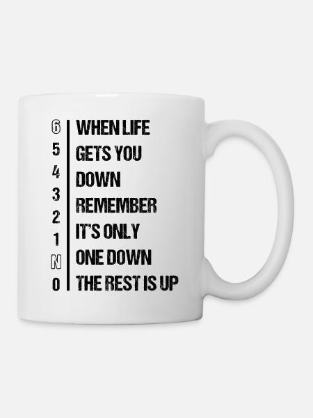 Motorrad - Tasse - Weiß