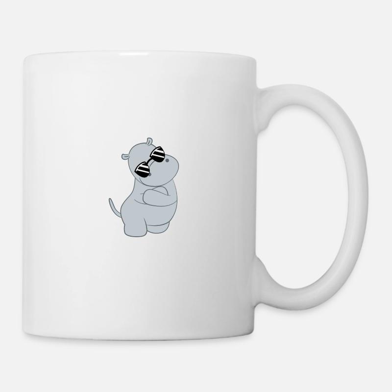 Hippopotame - Hippopotame - Hippopotame - Sarcasme - Mug blanc - blanc