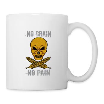 Glutenfrei Gluten Getreide Zöliakie Weizenallergie - Tasse - Weiß - Rechts