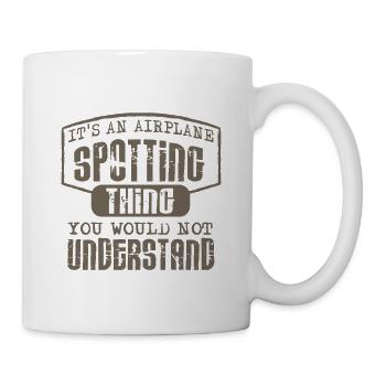 Plane Spotter - Mug - white - Right